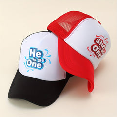 Mesh Trucker Hat Breathable Baseball Cap Adjustable Dad Hat