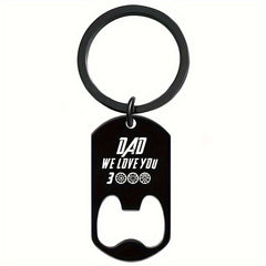 Metal Key Ring Keychain Corkscrew Father's Gift For Men Friends
