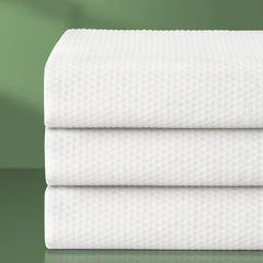 Disposable Towel Set for Camping - 2 Face Towels, 1 Bath Towel