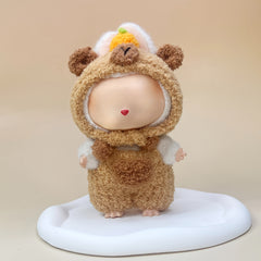 Adorable Capybara Outfit for LABUBU Dolls