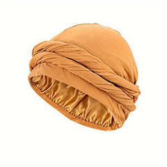 Vintage Head Wraps For Men, Modal And Satin Turban Scarf Tie