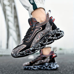 Men's Breathable Non Slip Skate Shoes
