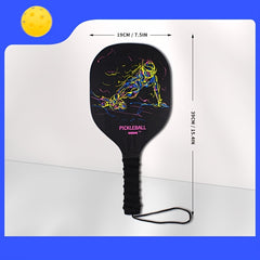 Pickleball Paddle Set with 2 Paddles, 4 Balls & Carry Bag