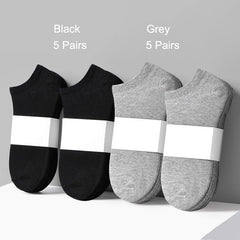 10 Pairs Soft & Lightweight Boat Socks Women's Stockings