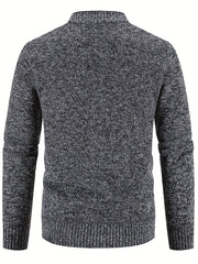 Knitted Warm Thick Cardigan Men's Casual Jacket Coat For Fall Winter