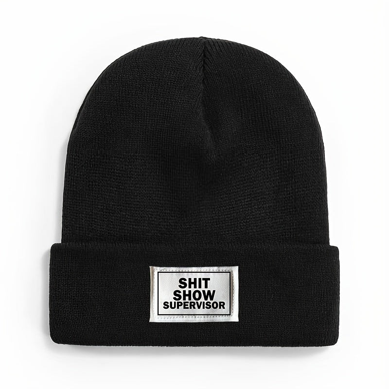 Winter Warm Knitted Hat Outdoor Hip hop Beanie