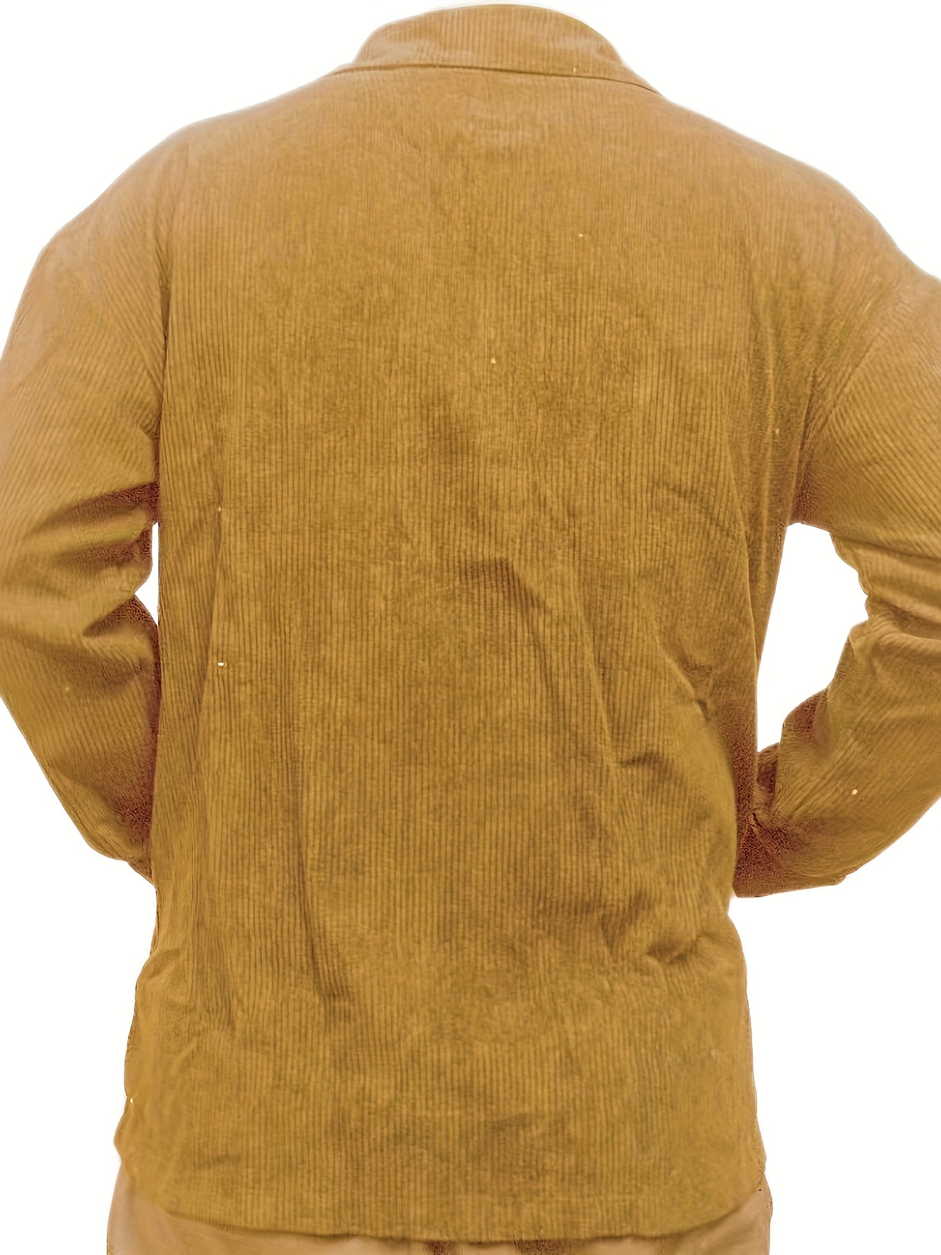 Corduroy Jacket Women's Casual Long Sleeve Jacket for Fall & Winter