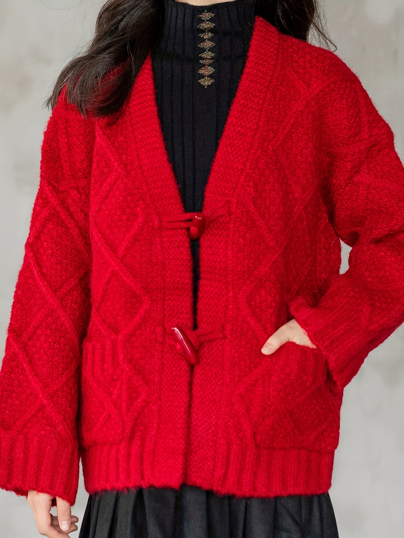 Girls Warm Shawl Cardigan for Fall/Winter Party
