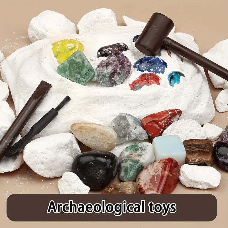 Gemstone Dig Kit for Mineralogy Enthusiasts