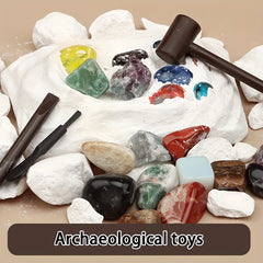 Gemstone Dig Kit for Mineralogy Enthusiasts