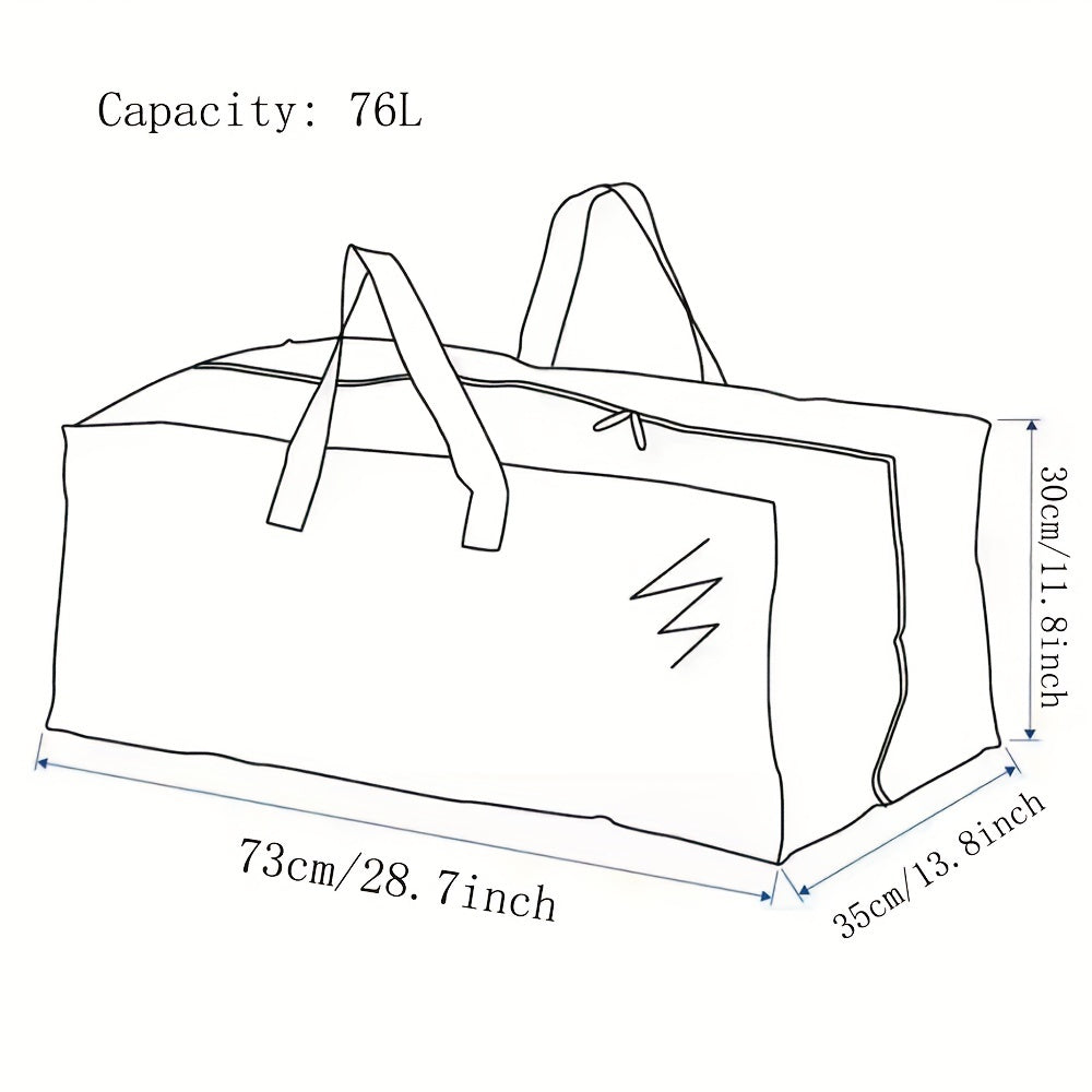 Large Handheld Luggage Organizer Lightweight Travel Storage Bag