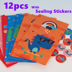 12pcs Dinosaur Party Gift Bags Dinosaur Party Favor Bags
