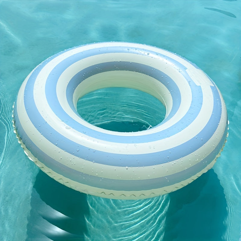 Striped Swimming Ring Inflatable Baby Underarm Ring Double Air Bag