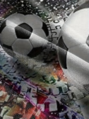Soccer Puzzle 3D Print Boy's T-Shirt Kids Short Sleeve Summer Top