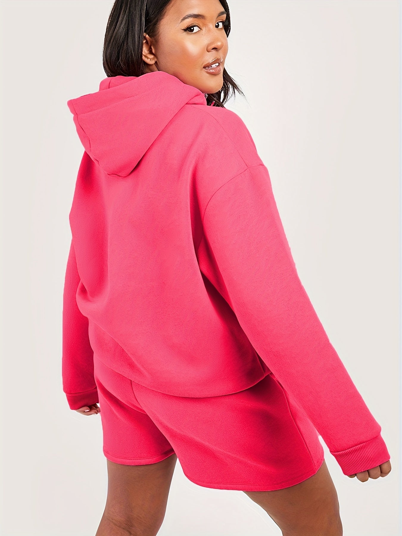 Women's Hoodie & Shorts Set