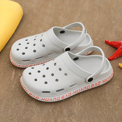Men's Lightweight Garden Clogs Sandals Comfortable Hollow Out Shoes