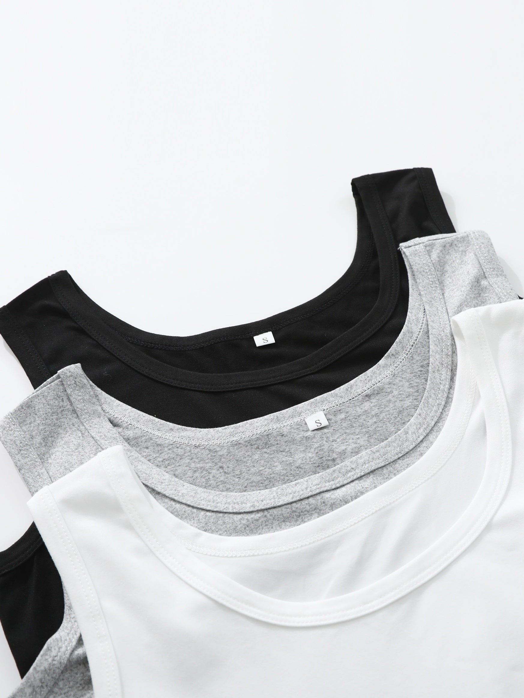 3-Pack Women's Solid Tank Sleep Tops