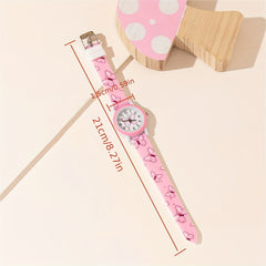 Girls Butterfly Silicone Watch for Party Gift