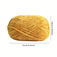 100 Poly Smooth & Soft Chenille Yarn 100g Roll
