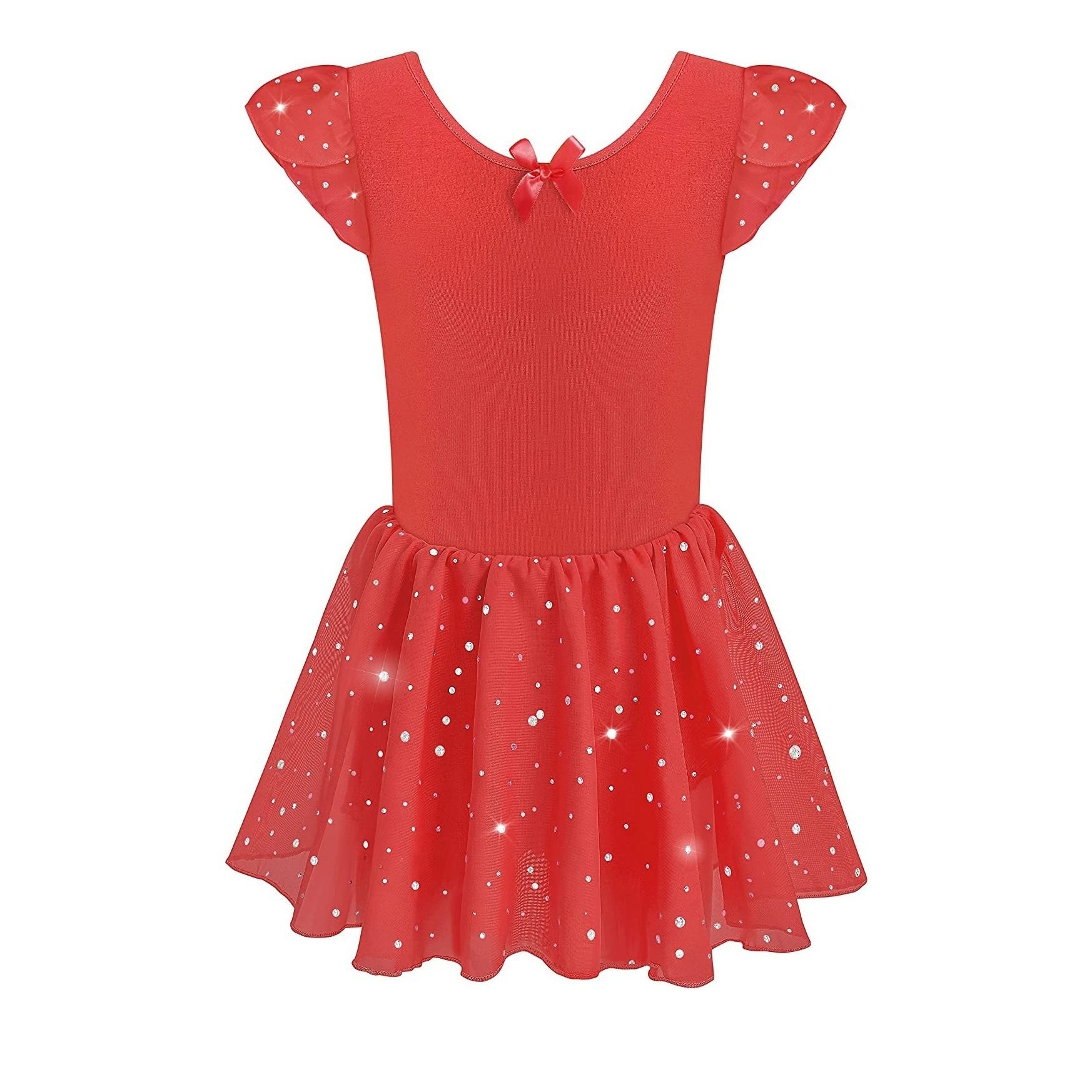 Sequined Dancing Dress for Girls Kids