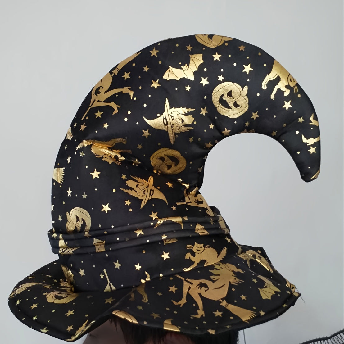 Halloween Wizard Witch Hat Masquerade Adult Wizard Hat Toy Props