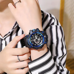 Casual Electronic Watches Students Sports Waterproof Watch