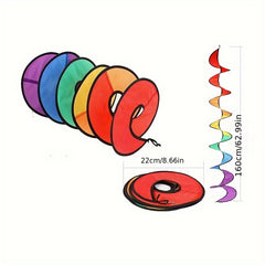6m Colorful Windmill Tent Hanging Flag for Camping