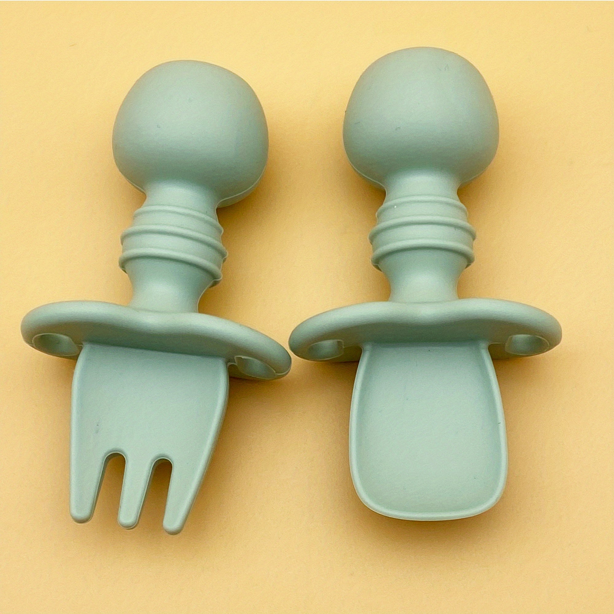2pcs BPA-Free Panda Training Fork & Spoon Set