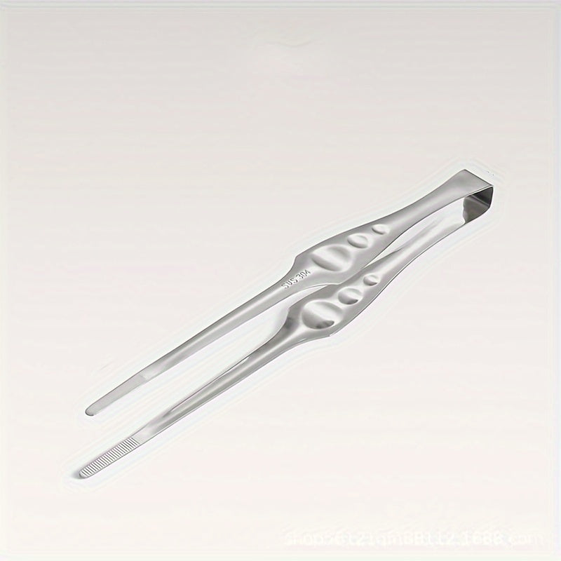Stainless Steel Food Tongs for Outdoor Camping & Barbecue