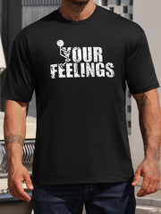 Basketball Print Men's Short Sleeve Sports Top For Training