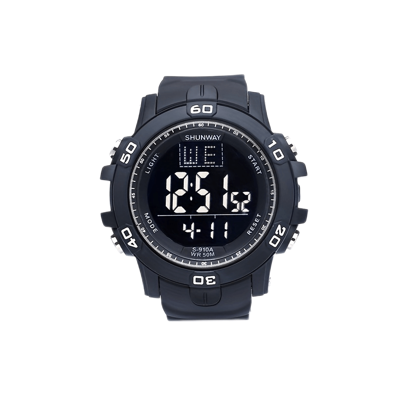 Military Digital Watch LED Light Waterproof Sports Watch