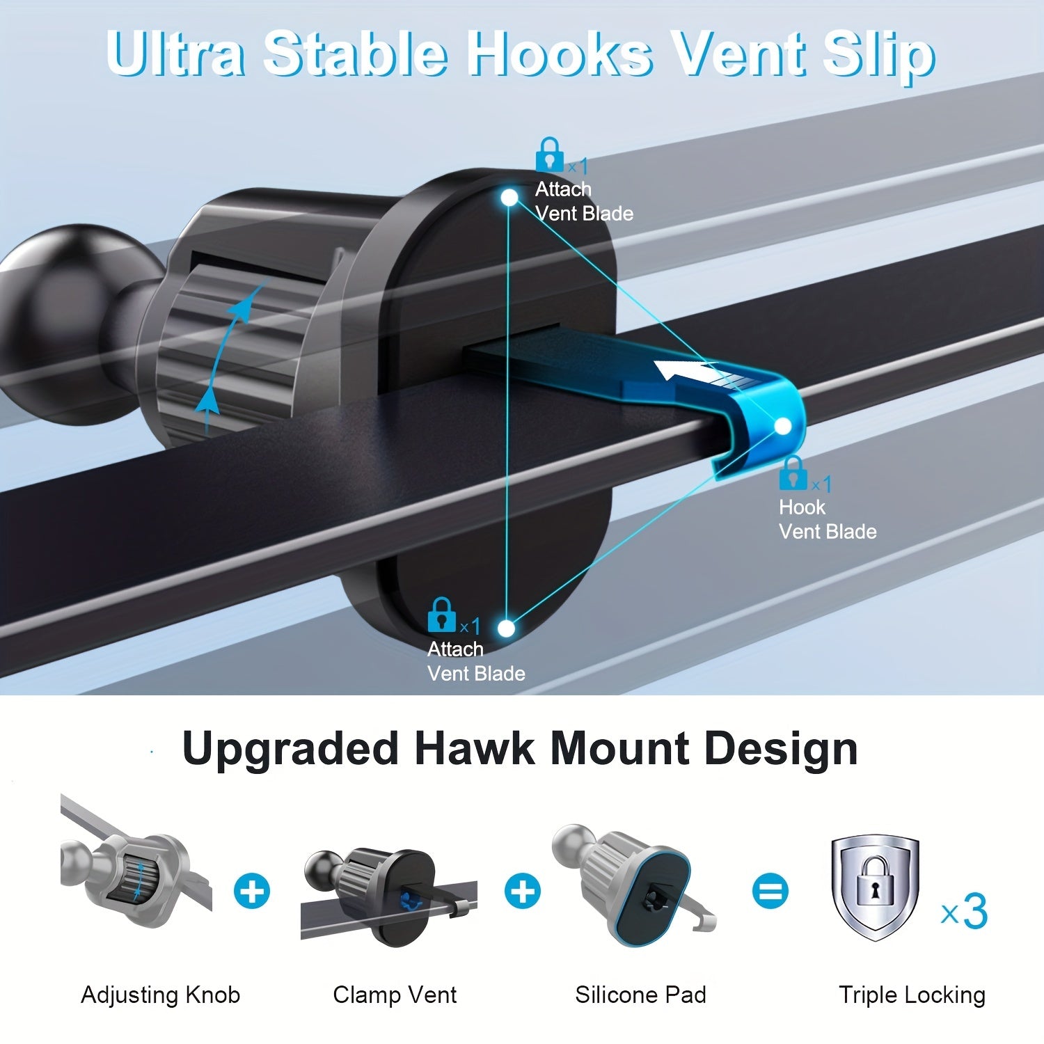 MagSafe Car Phone Mount Air Vent Holder for iPhone 14/13/12 Pro Max