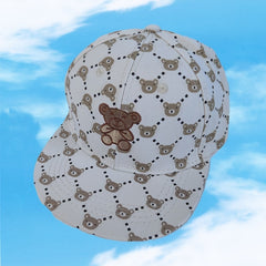 Embroidered Bear Hip Hop Baseball Cap Sun Hat 53