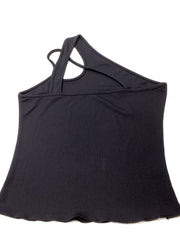 Sexy Asymmetrical Criss Cross Sleeveless Top