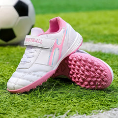 Kids Soccer Shoes TF Cleats Lightweight Athletic Non Slip Training Football Shoe