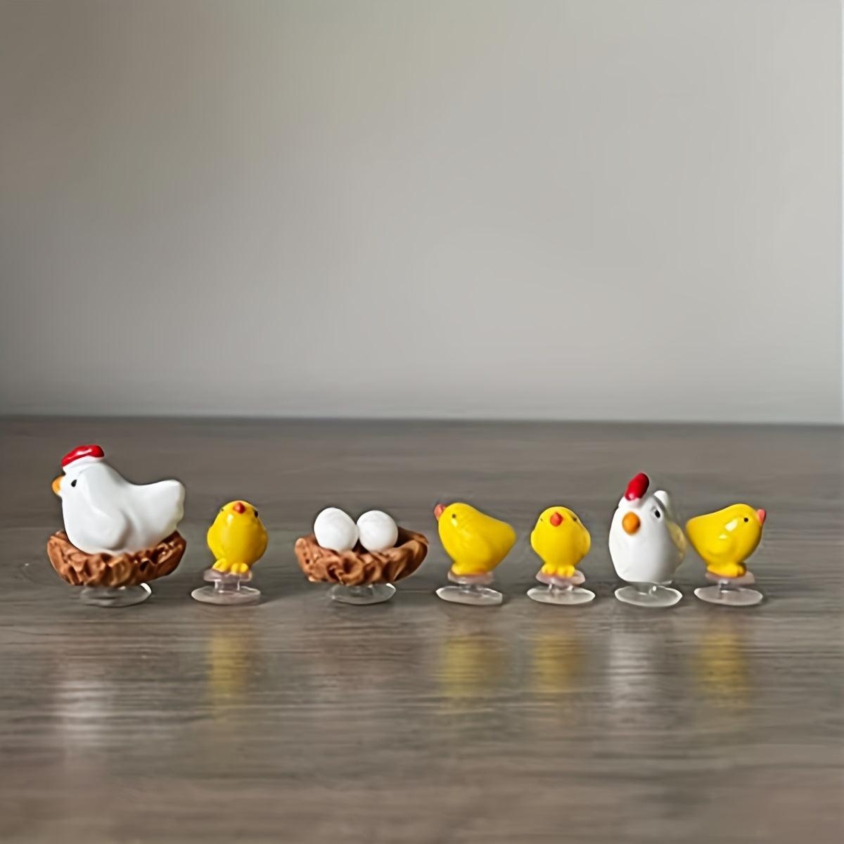 3D Chicken Hole Shoe Charms DIY Shoe Decoration 4Pcs Set 7Pcs Set