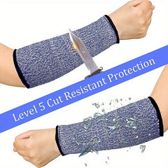 Cut Resistant Arm Sleeve for Weightlifting, Hppe Arm Guard