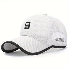 Mesh Baseball Cap Summer Outdoor Sun Cap Casual Sport Hat