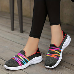 Women's Flat Sneakers Lightweight Slip On Shoes