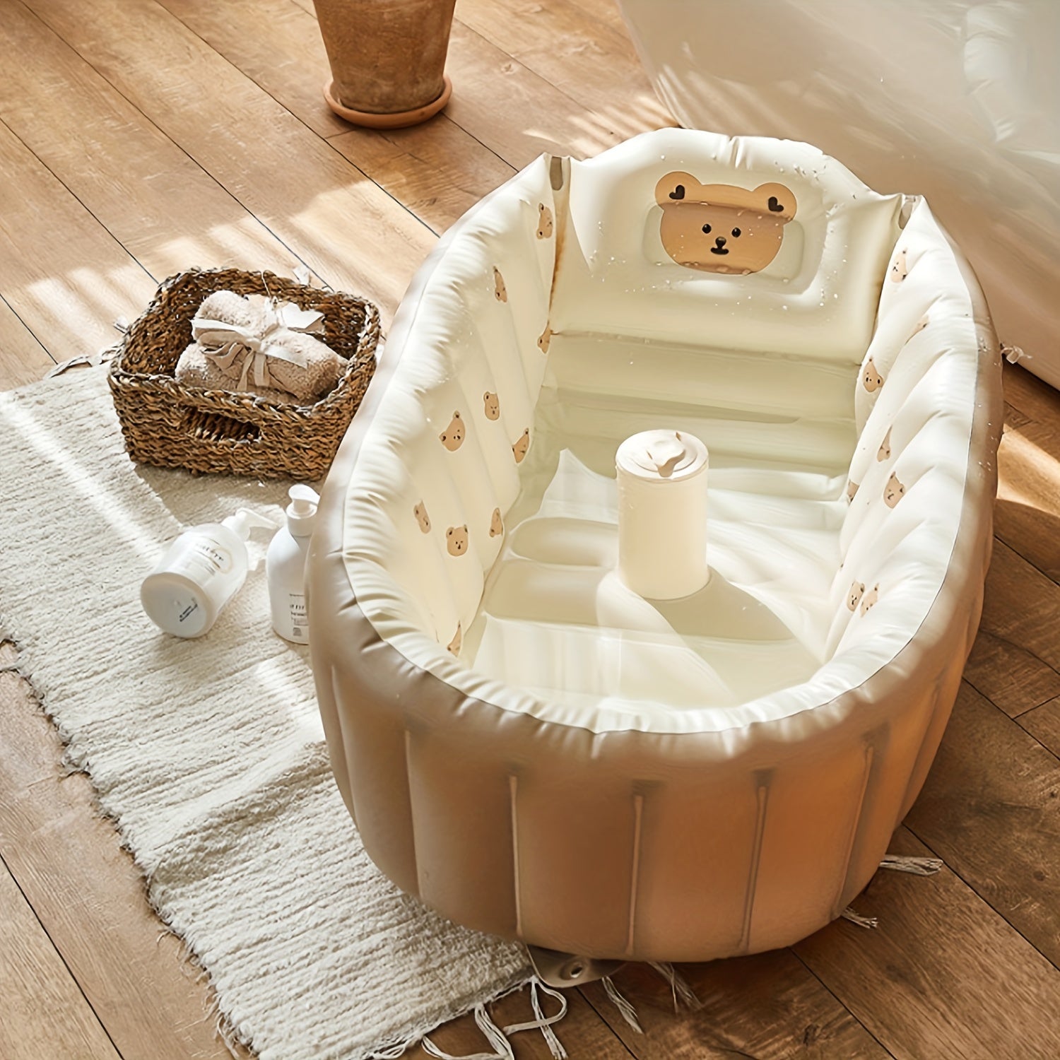 Baby Inflatable Bathtub Portable Collapsible Bath