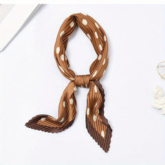 Polka Dot Bandana Neckerchief Scarf Head Wrap Vacation Accessory