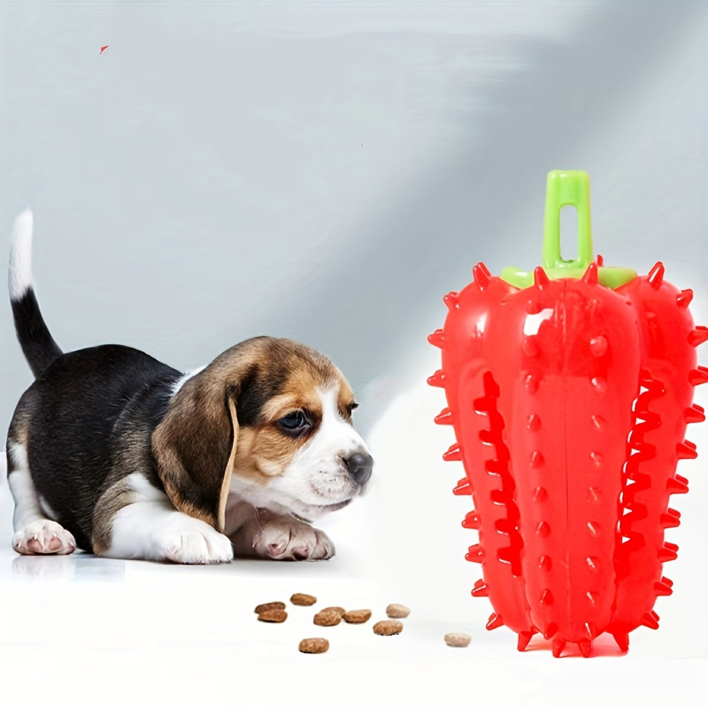 TPR Dog Toy for Teeth Cleaning and Spill Prevention