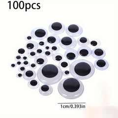 Self Adhesive Craft Eyes for DIY Crafts Decoration