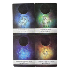 Vintage Oracle Cards & Instructions for Family Game Night
