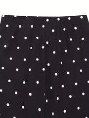 Kid's 2pcs Pajamas Cartoon Cat Print Set