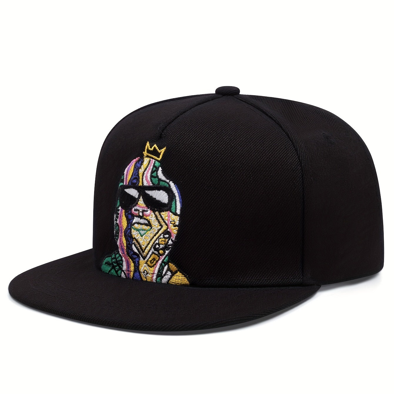Colorful Characters Flat Brim Hat for Men