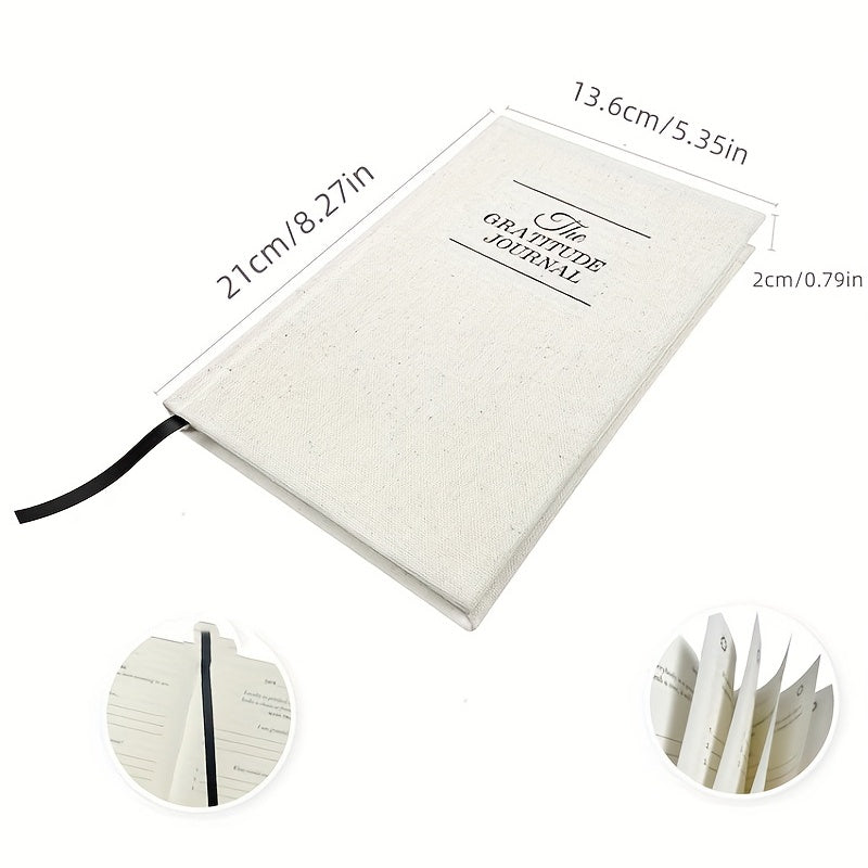 Gratitude Reflection: Burlap A5 Journal