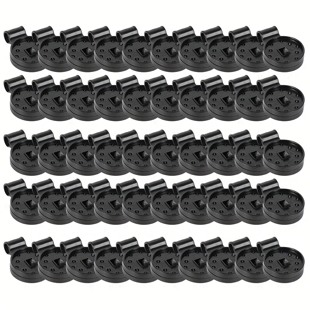 50pcs Shade Cloth Heavy Duty Lock Grips Greenhouse Shade Cloth Fix Clamp
