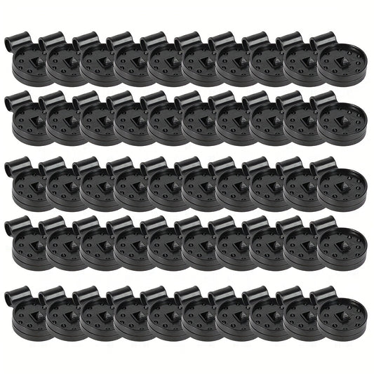 50 Heavy Duty Lock Grips Shade Cloth Plastic Clips Greenhouse Clamp