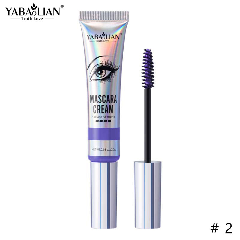 Party Makeup Waterproof Mascara with Colorful Silk Fiber